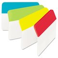 Upgrade7 Hanging File Tabs  2 x 1.5  Solid  Angled  Assorted Primary  24-PK UP8915